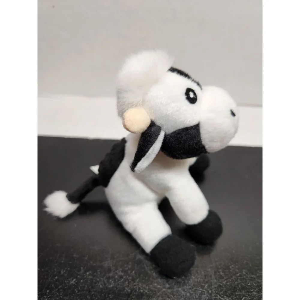 Plush Cow Toy With Embroidered Rutter's Logo